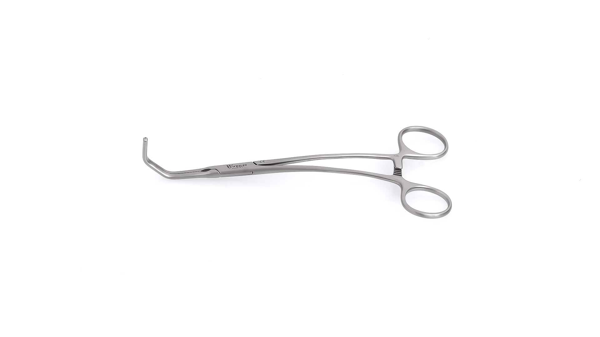 Tangential Occlusion Clamp - 20mm DeBakey Atraumatic jaws