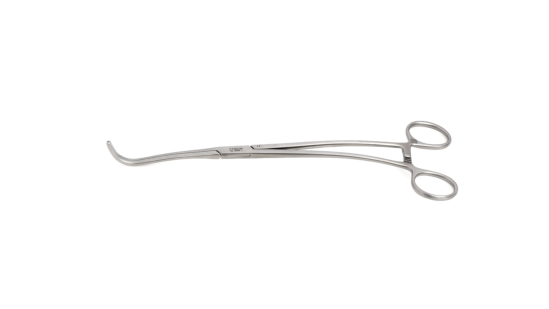 Harken Aorta Clamp - No. 1 Curved DeBakey Atraumatic jaws