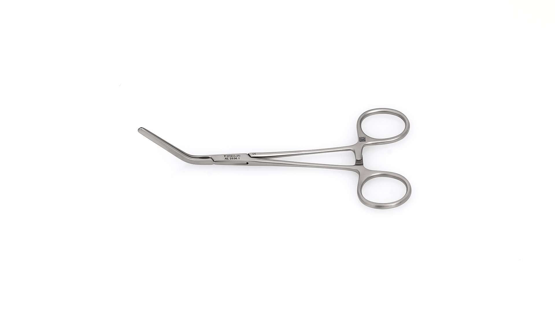 Dardik Clamp - Angled 45° Thin walled DeBakey Atraumatic jaws