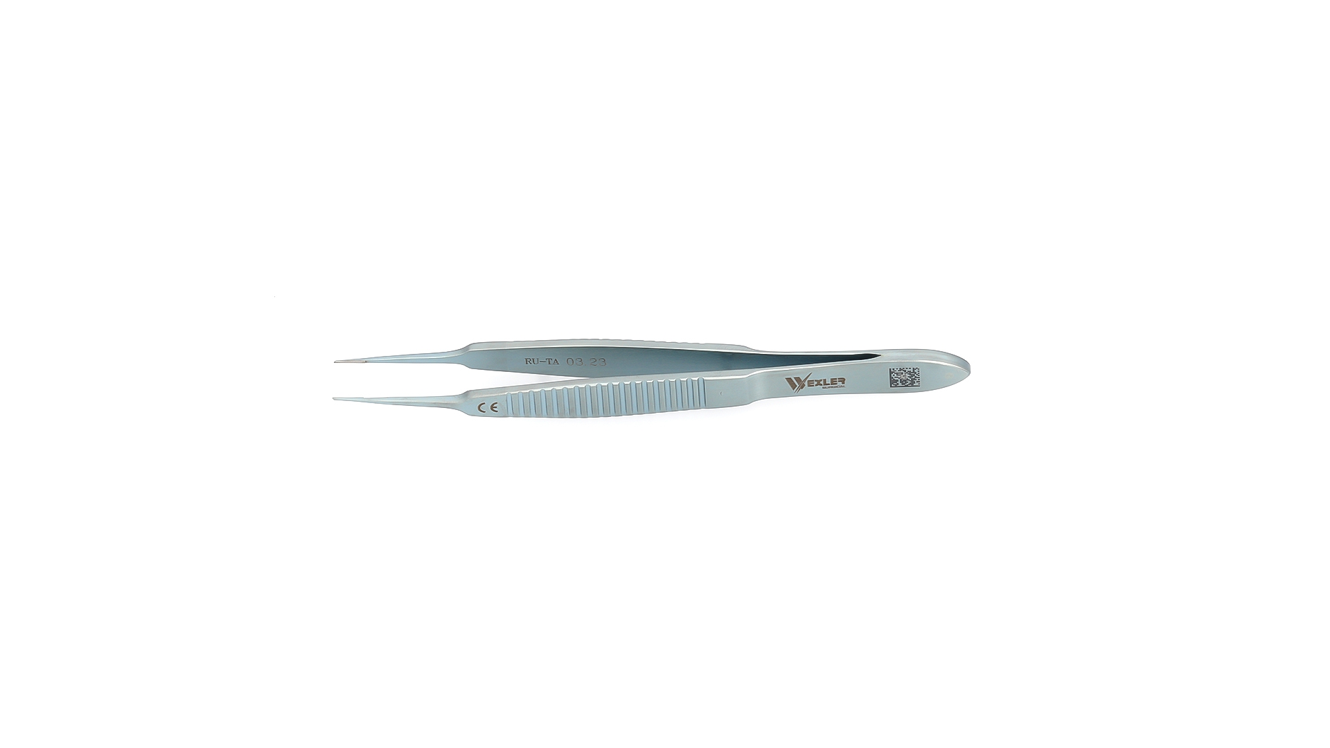 McPherson Forceps - Straight tips w/4mm TC coated tying platform