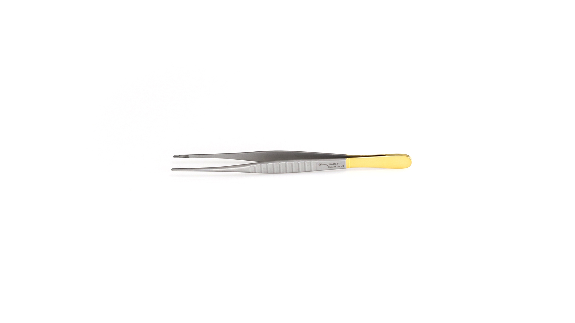 DeBakey Needle Pulling Tissue Forceps - Straight 2mm tips w/TC Insert platform