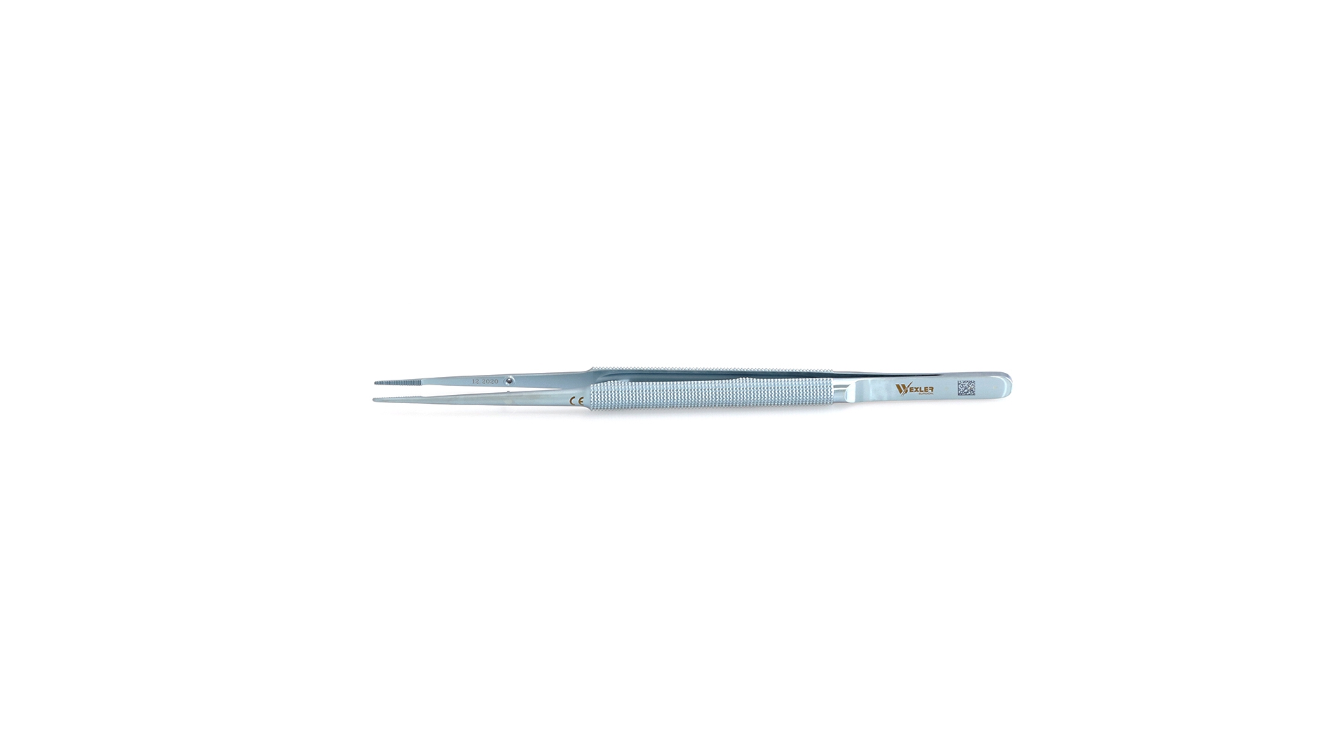 Wexler Micro Forceps - Straight 1mm Serrated tips