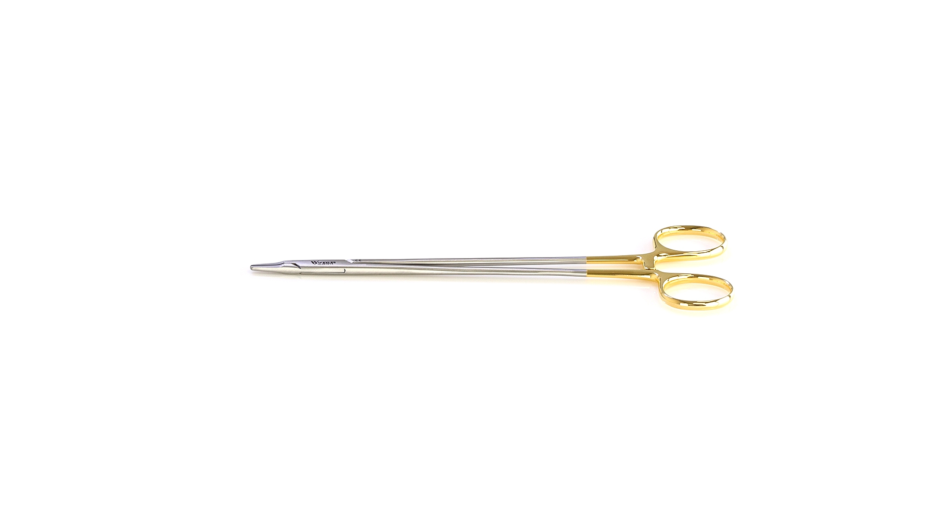 Intracardiac Needle Holder - Straight tapered jaws w/TC inserts