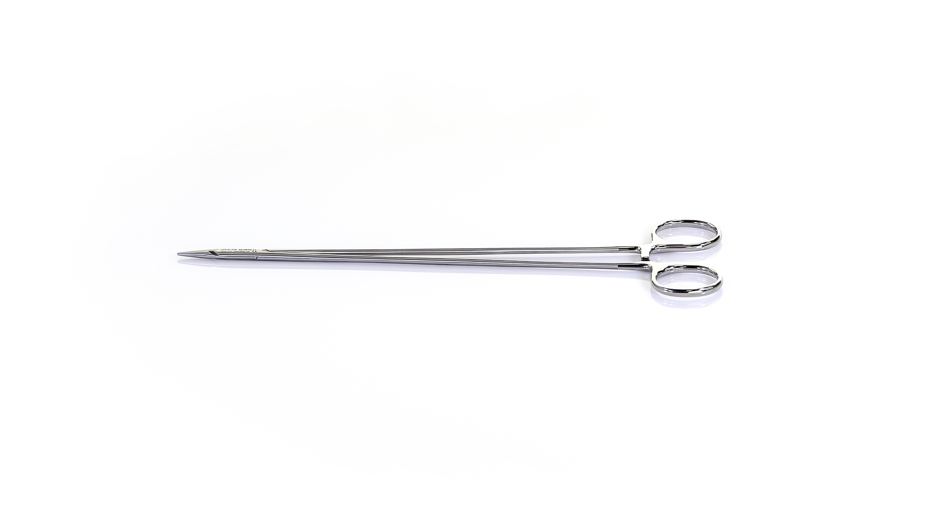 Ultra-Micro Needle Holder - Straight 1mm TC coated jaws