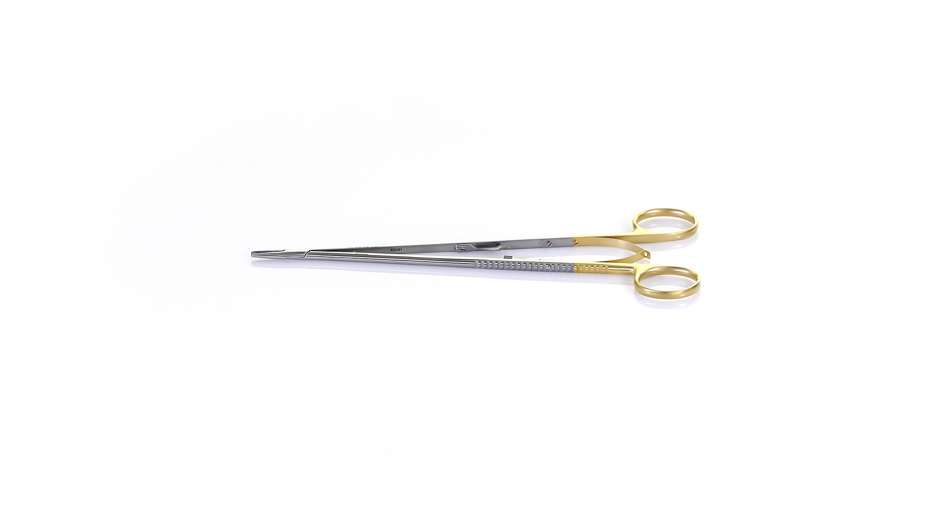 Diethrich Needle Holder - Straight jaws w/TC inserts