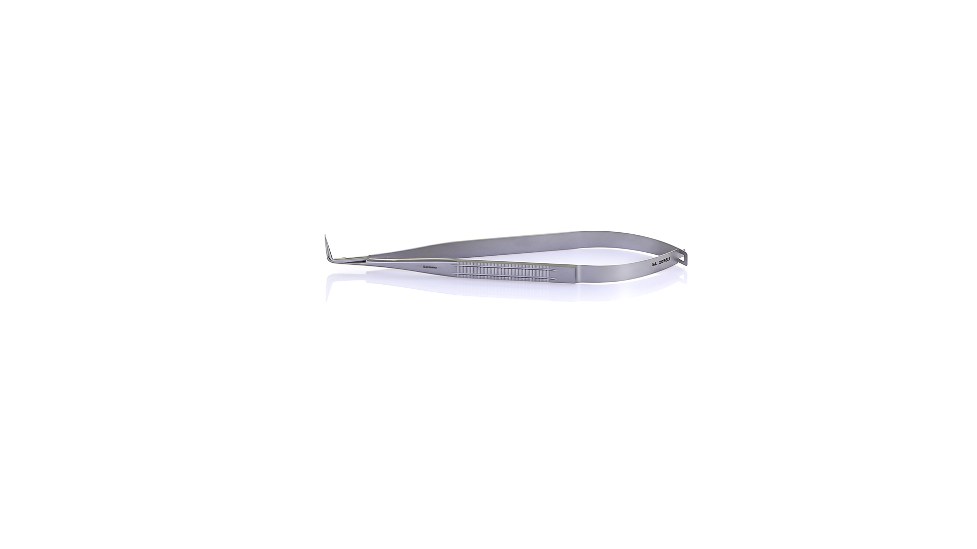 Micro-Scissors - 90° Angled on Flat Sharp/Fine