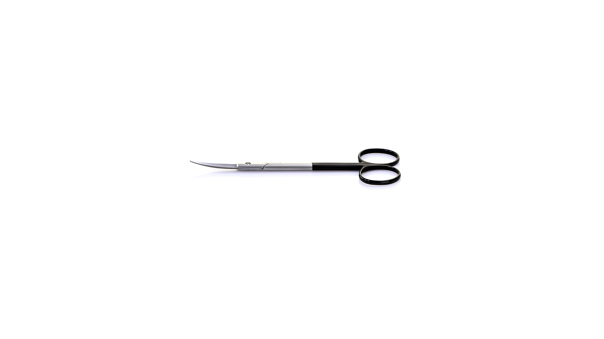 Joseph scissors, 5 1/2'',curved double-edge blades, sharp tips, ring handle