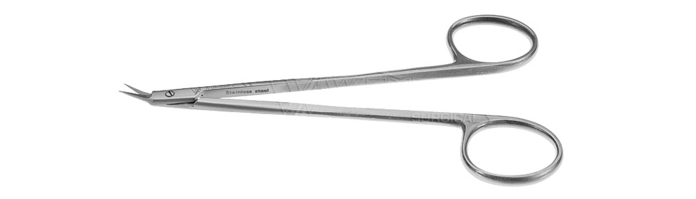 Hegemann Scissors - 45° Angled Micro Fine Blades, Ring Handle ...