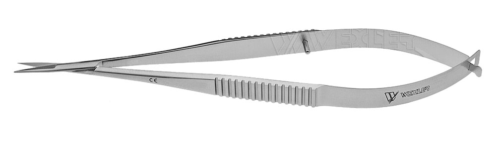 Flat Handle Micro Scissors; Ultra-Fine Dissection Scissor